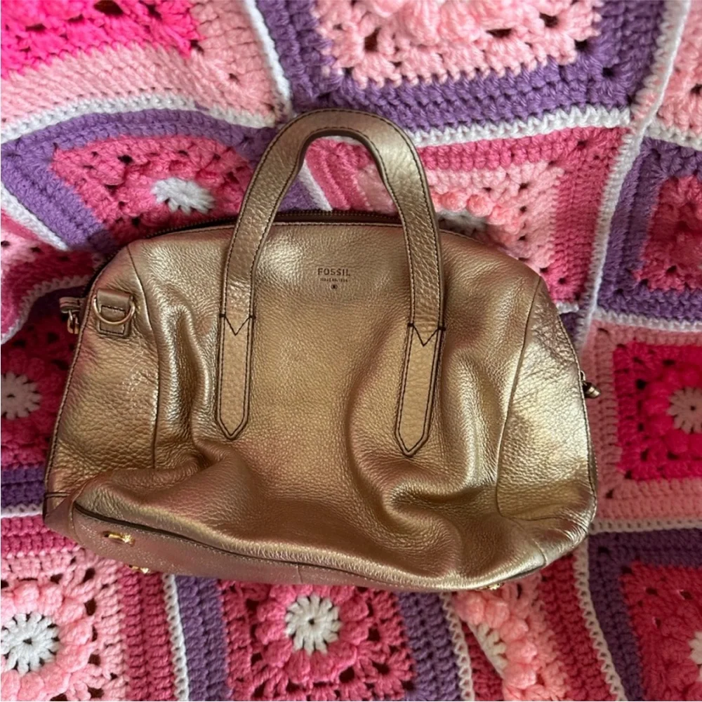 CLOSE OUT SALE FOSSIL Sydney Explorer Tote Project Bags Repair Lot Rehab Bundle - Picture 6 of 12